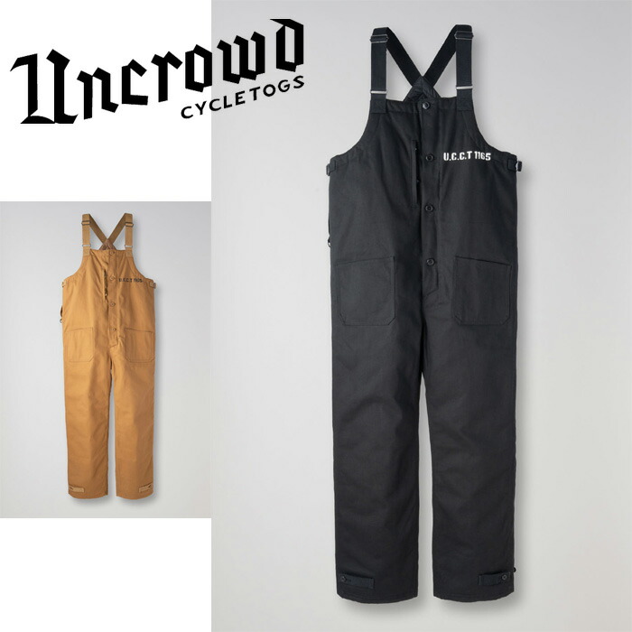 楽天市場】UNCROWD(アンクラウド)DUCK DECK PANTS【オーバーオール