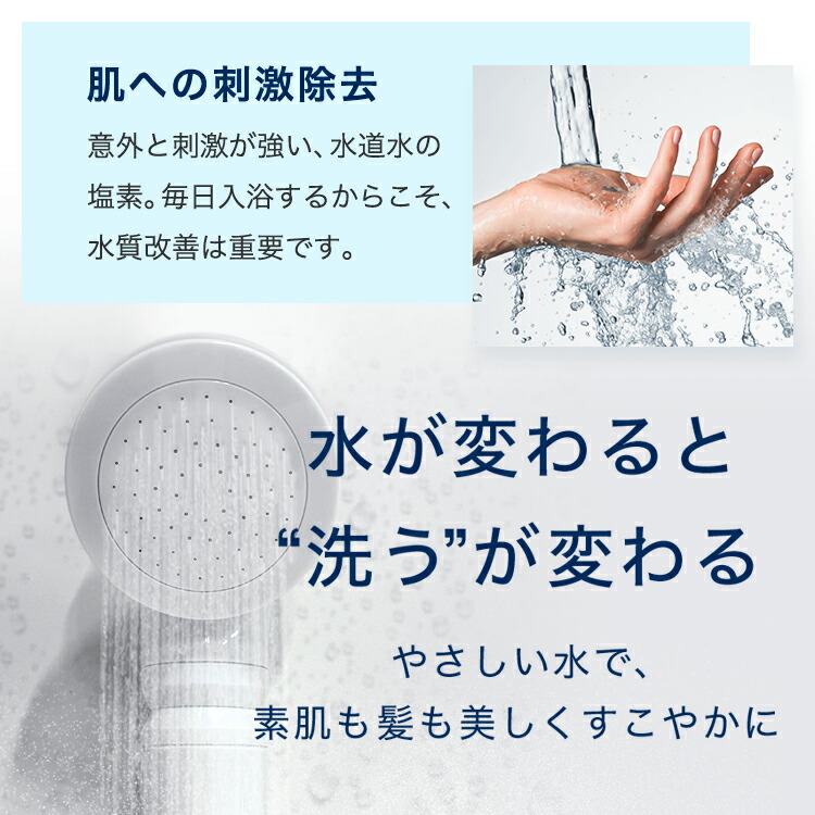 楽天市場】イオナック 海外配送 シャワーヘッド ionac 軟水化 軟水