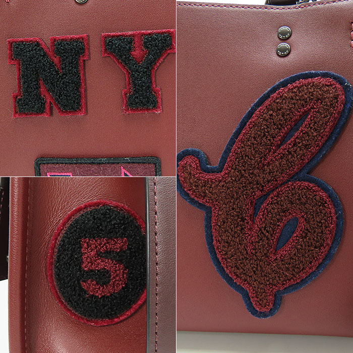 楽天市場】COACH コーチ ローグ25 CG214 ヴァーシティ パッチ 2WAY