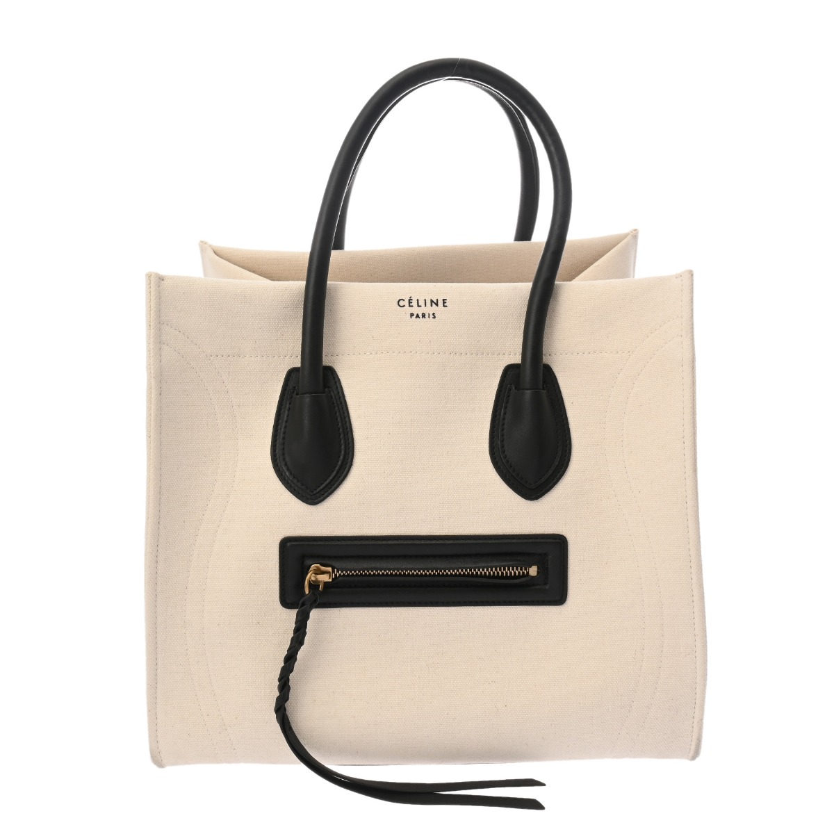 楽天市場】セリーヌ CELINE ラゲージ ファントム ホワイト/ブラック