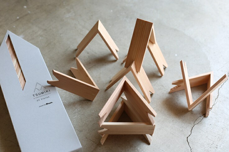 楽天市場】more trees（モア・トゥリーズ）TSUMIKI 22PIECES つみき22