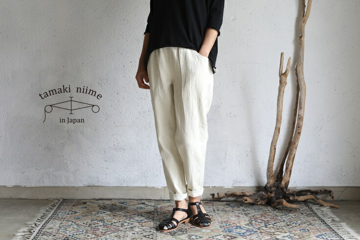 楽天市場】tamaki niime(タマキ ニイメ) 玉木新雌 deniime White Denim