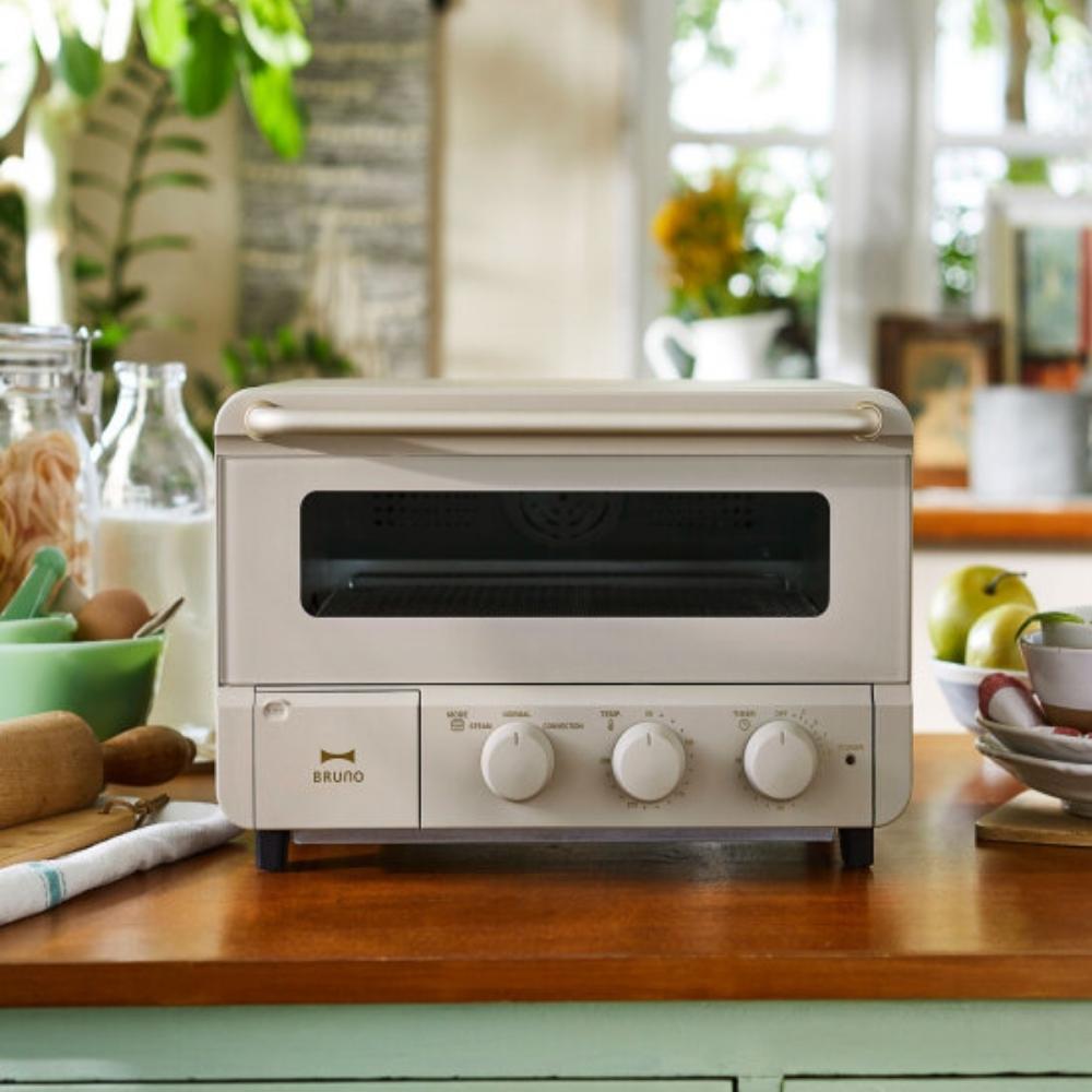 BRUNO スチーム&ベイクトースター ホワイト ブルーノ スチーム&ベイク