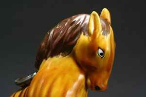 楽天市場】二代 浅蔵五十吉作 干支 午 九谷焼 置物 文化勲章受章 日本