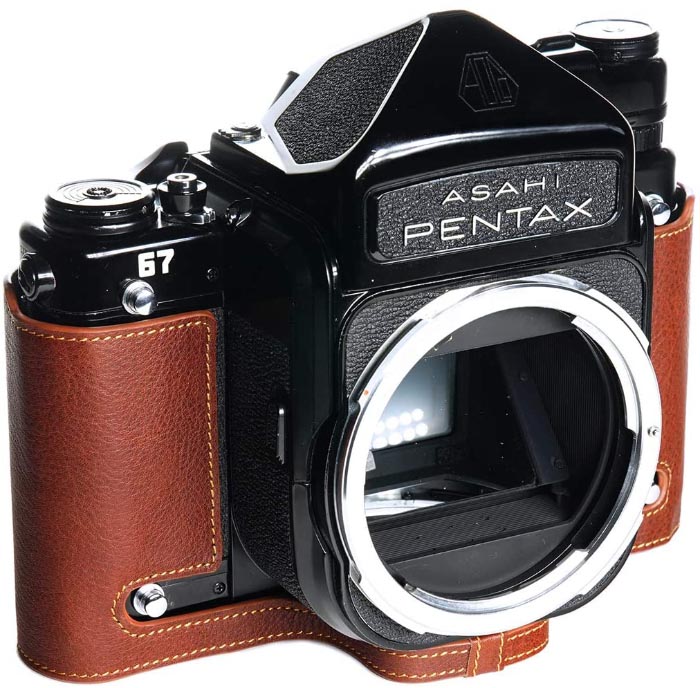楽天市場】TP Original Pentax 67 6x7 67 TTL 専用 ブルタイプ 本革