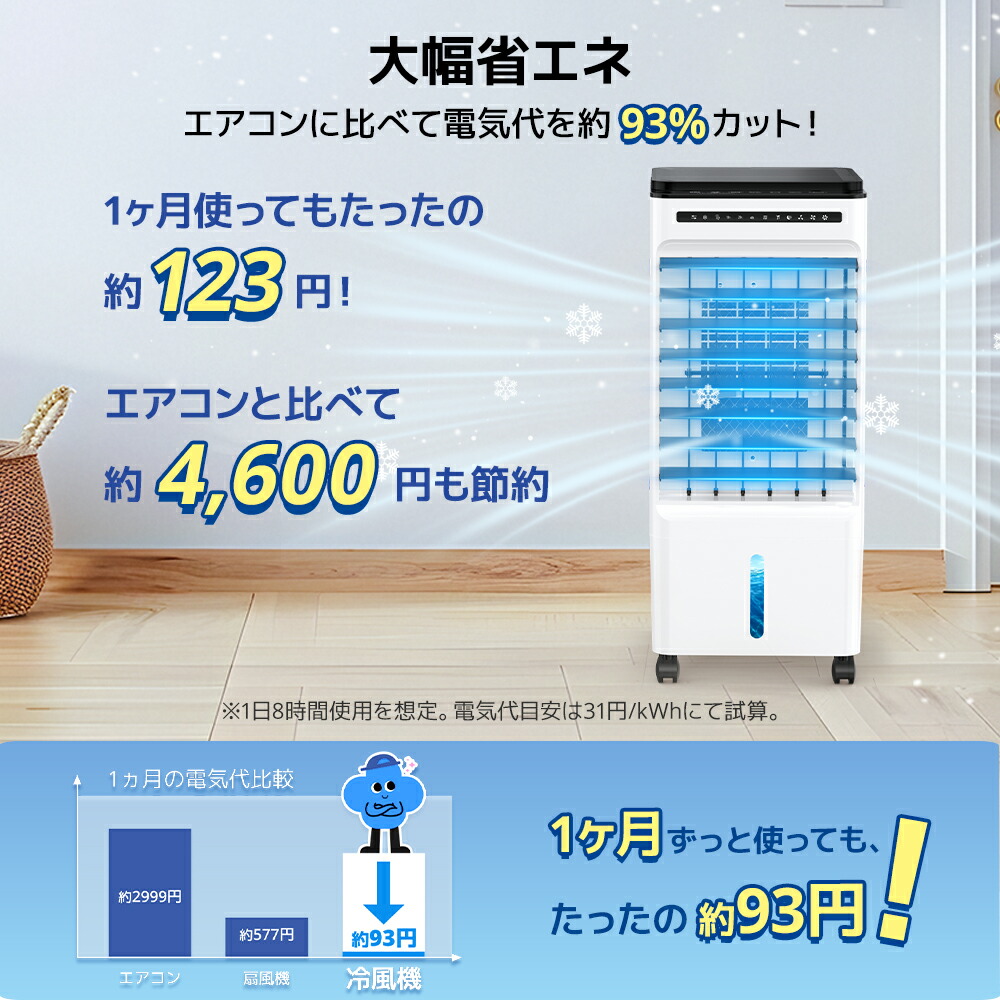 楽天市場】【☆クーポンで⇒10,950円！】 冷風機 1秒冷却 -21