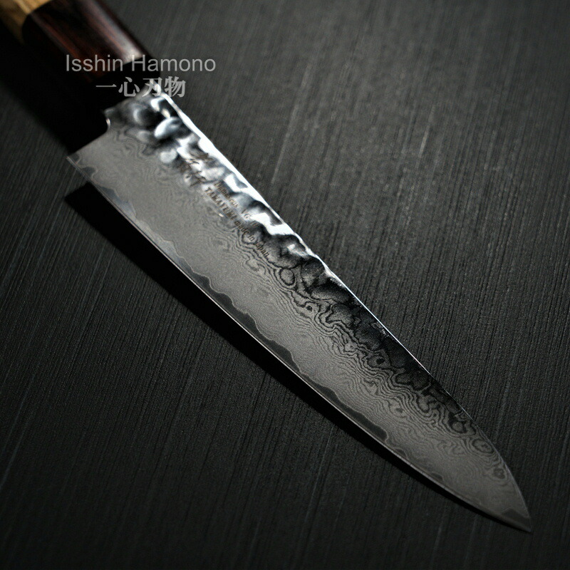 楽天市場】【楽天1位】包丁 ペティナイフ 和ペティ 150mm 33層槌目