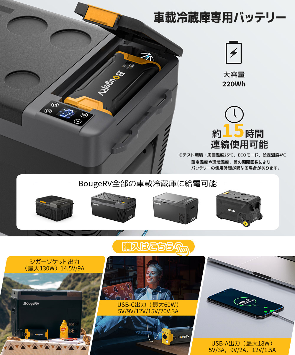 楽天市場】BougeRV 車載冷蔵庫 29L CR Pro VIPタイプ -22℃～10℃ 急速
