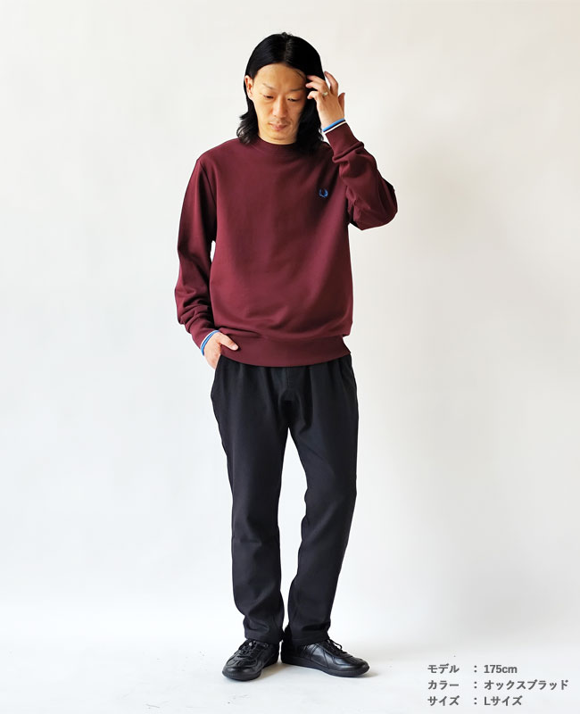 楽天市場】フレッドペリー スウェット トレーナー FRED PERRY Crew