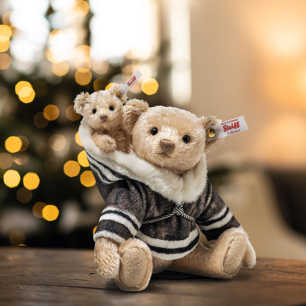 楽天市場】シュタイフ steiff シュタイフ社製 テディベア ママとベビー