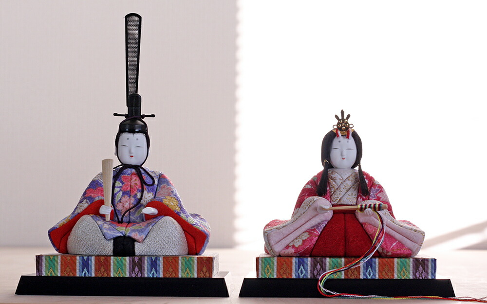 楽天市場】雛人形 ケース飾り 木目込人形 五人飾り 安土雛 木村一秀作