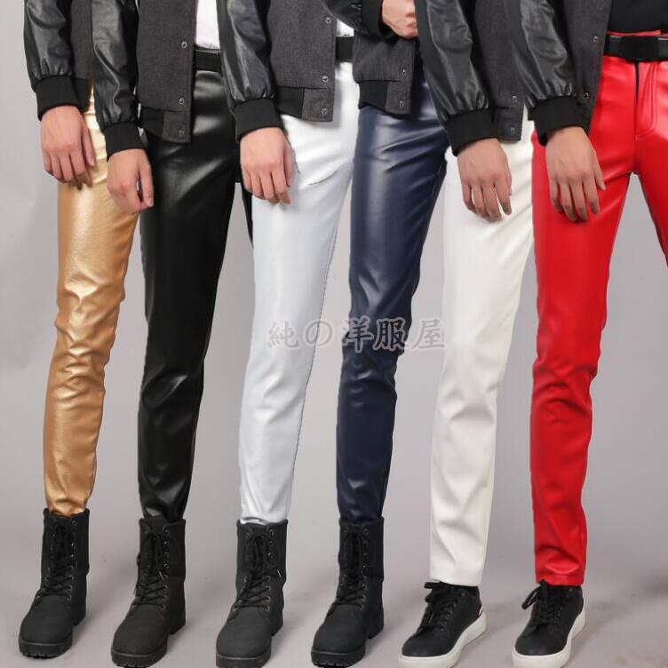 楽天市場】レザーパンツ メンズ舞台衣装ステージ衣装 社交ダンスズボン