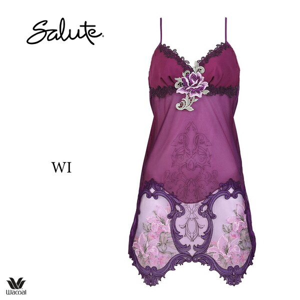 楽天市場】45%OFF ワコール サルート 82G スリップ STJ282 ML/85丈