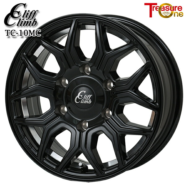 楽天市場】15インチ 6.0J 6H139.7 +43 トレジャーワン クリフクライム