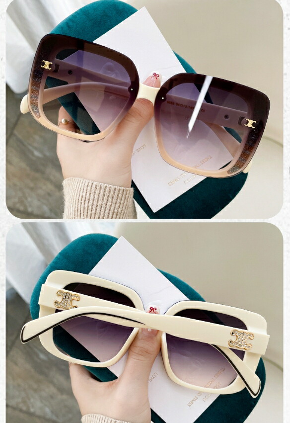 楽天市場】2024年新作 高級感 軽奢 シャネル風 女性用サングラス 墨鏡