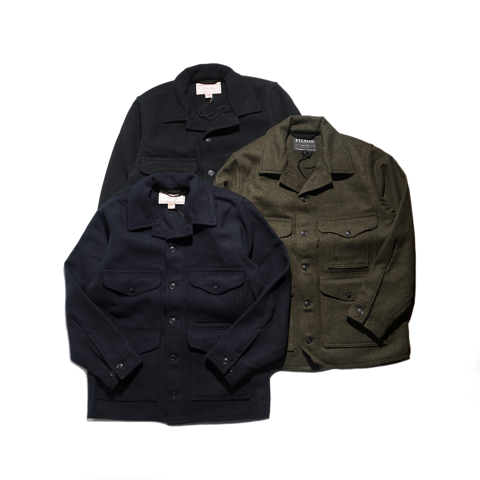 楽天市場】フィルソン FILSON ウールコート マッキーノ クルーザー