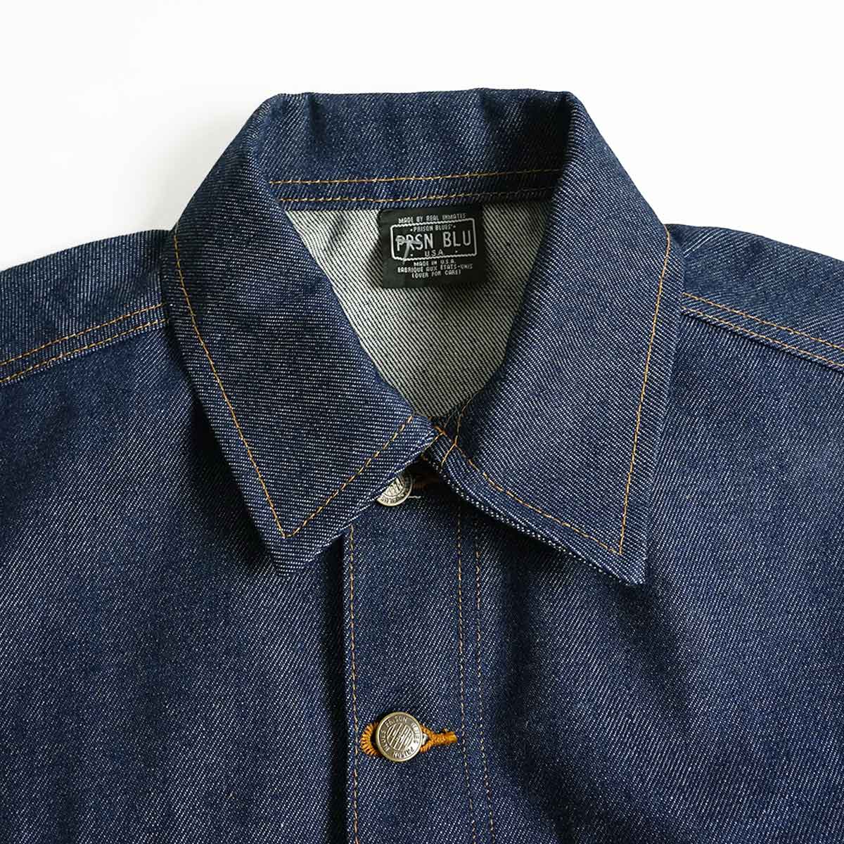 楽天市場】プリズンブルース PRISON BLUES デニムウエスタンジャケット