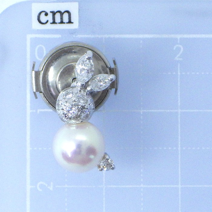 楽天市場】タサキ 田崎真珠 TASAKI ピンブローチ ウサギ 兎 モチーフ