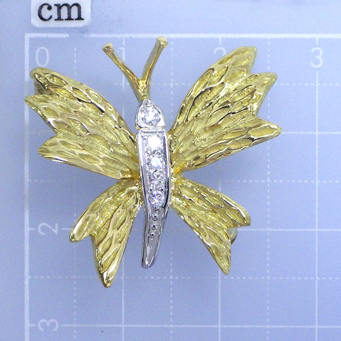 楽天市場】ティファニー Tiffany & Co. ブローチ バタフライモチーフ