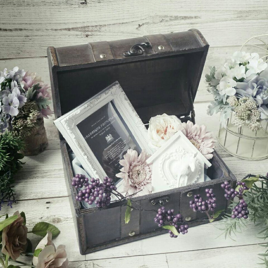 楽天市場】ウェルカムトランク アンティーク トランクボックス 結婚式