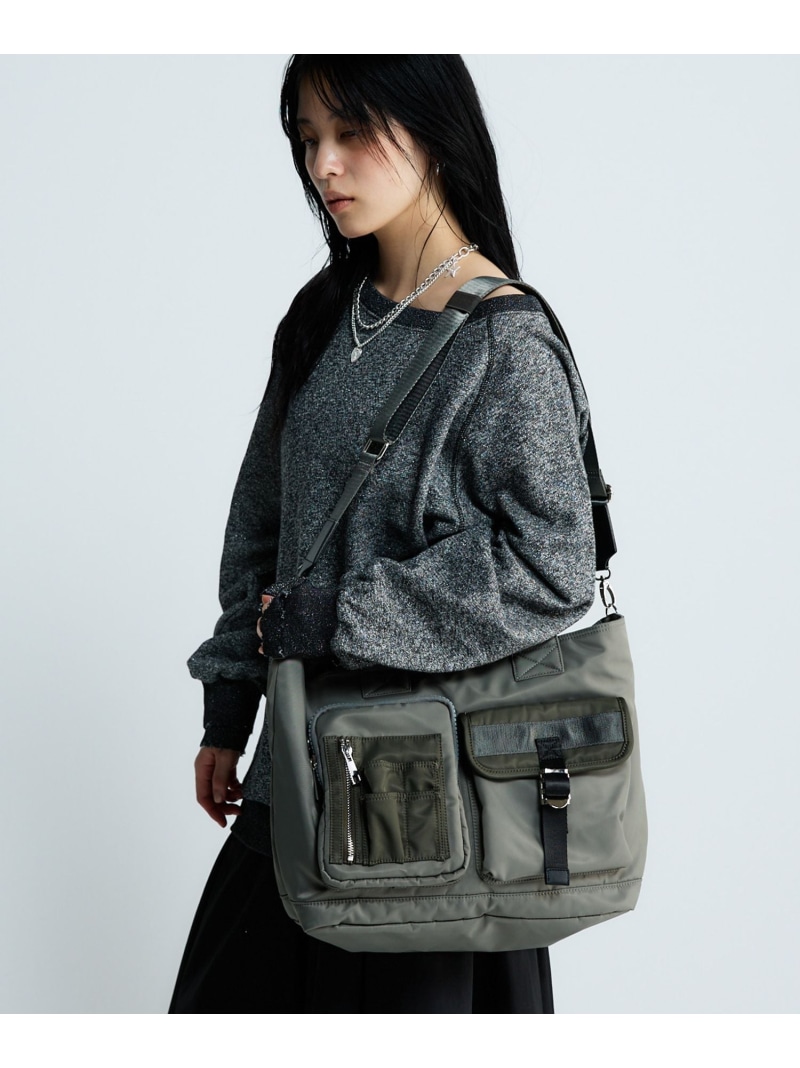 楽天市場】ナイロンポケットトート JEANASIS ジーナシス バッグ トート