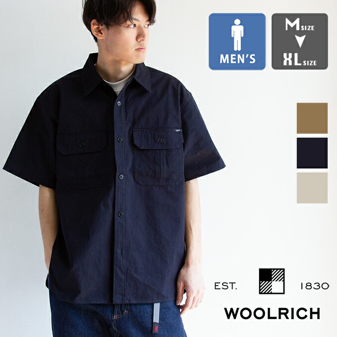 楽天市場】【 WOOLRICH ウールリッチ 】 CAVALRY REG.COLL. S/S SHIRT