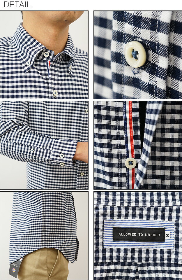 楽天市場】Allowed to Unfold（アロウドトゥアンフォールド） ギンガム