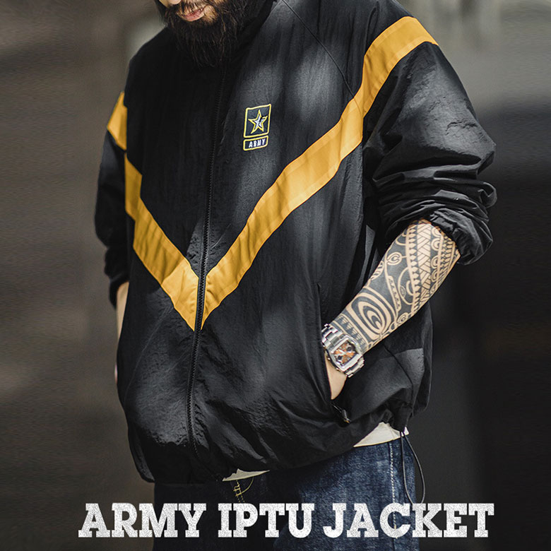楽天市場】米軍 U.S.ARMY フィットネス ジャケット メンズ IPFU army
