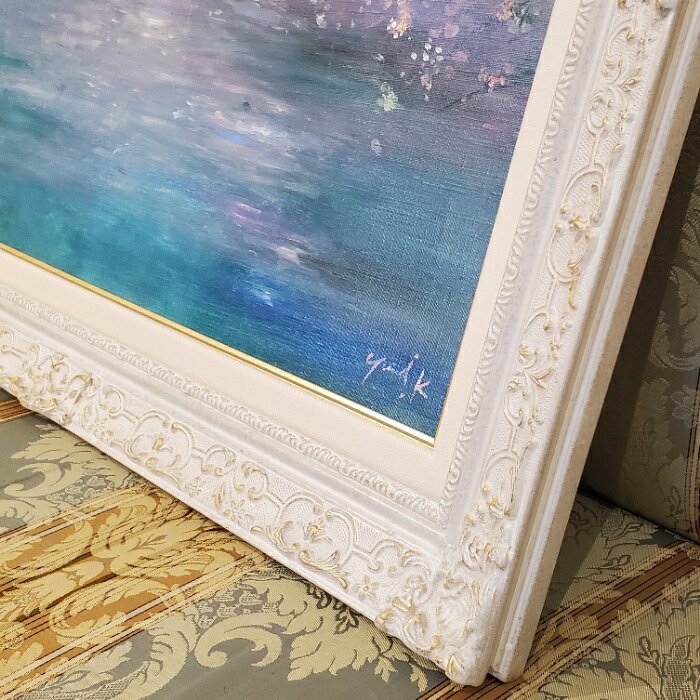 楽天市場】絵画 「Close to you 〜 春」2024 油彩画 油絵 原画 風景画