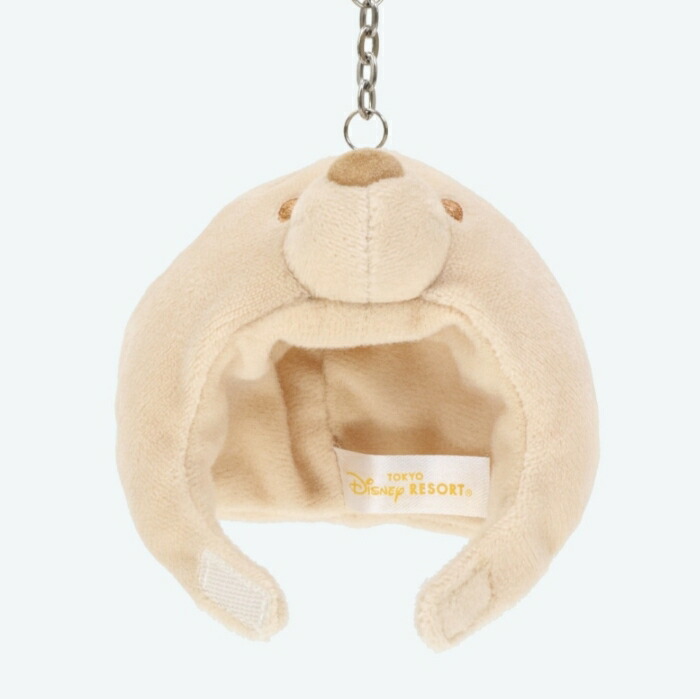 楽天市場】プーさん キーチェーン ベージュ ファンキャップ デザイン