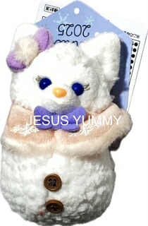 楽天市場】ぬいぐるみチャーム 雪だるま リーナ・ベル 2025 冬