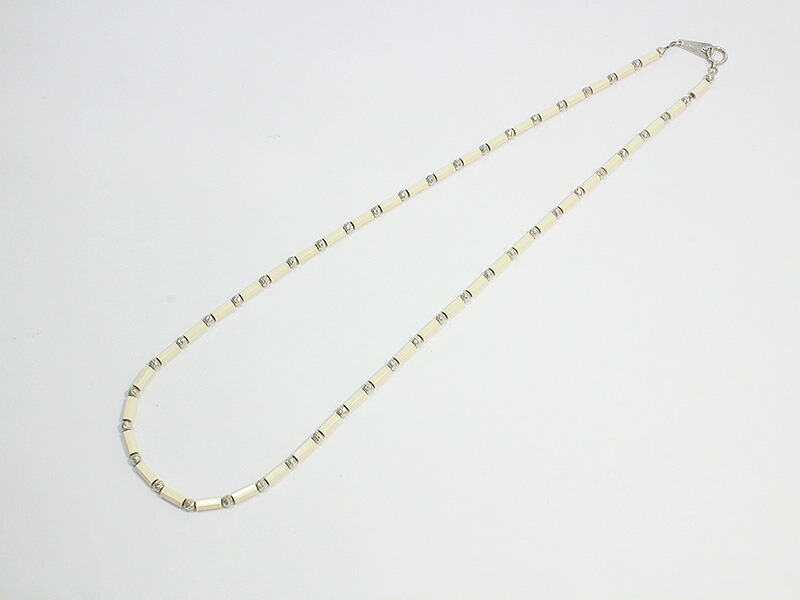 楽天市場】DisMoi（ディモア） 磁気ネックレス 18金ホワイトゴールド