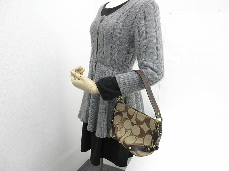 楽天市場】COACH(コーチ) シグネチャー ミニハンドバッグ 40347