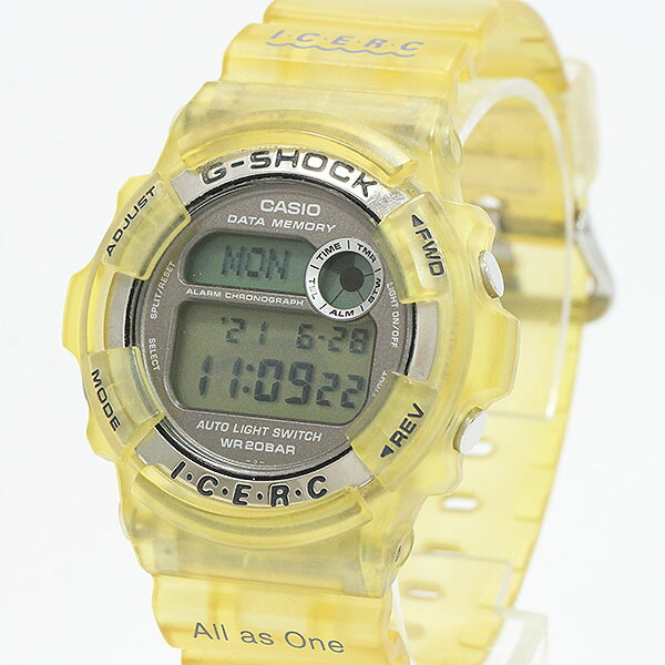 楽天市場】CASIO(カシオ)G- SHOCK イルクジ クリアイエロー 黄色 DW