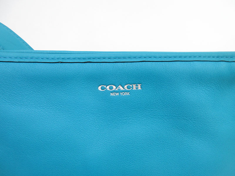 楽天市場】COACH(コーチ) ロングショルダーバッグ 斜め掛け 19889 青