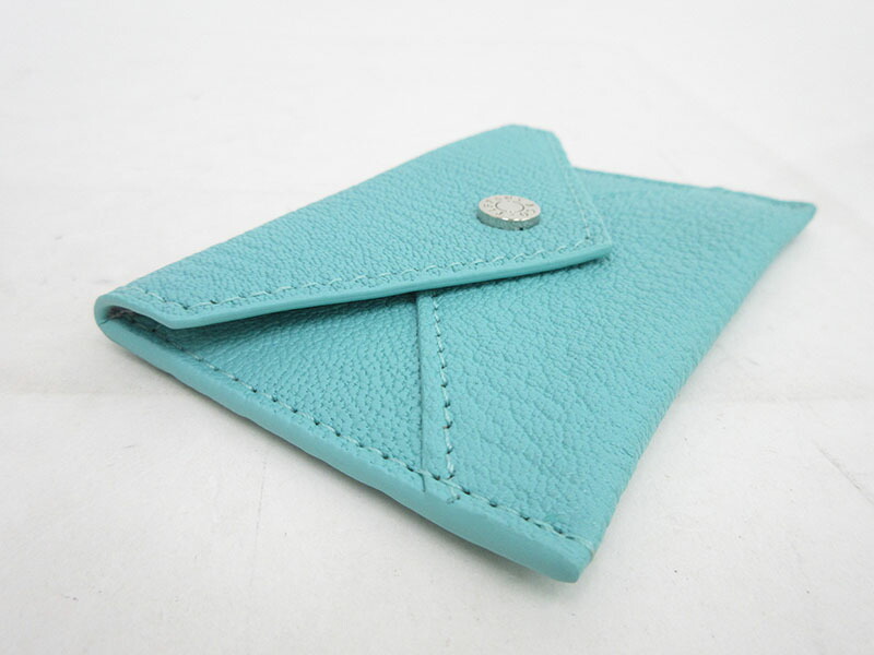 楽天市場】Tiffany&Co.(ティファニー) カードケース 名刺入れ ブルー