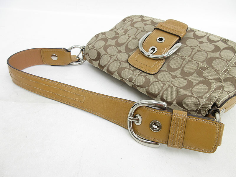 楽天市場】COACH(コーチ) シグネチャー ショルダーバッグ F13113 茶