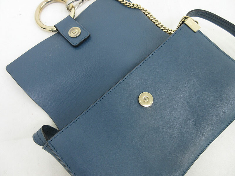 楽天市場】chloe(クロエ) フェイ ショルダーバッグ 青系 ブルー レザー