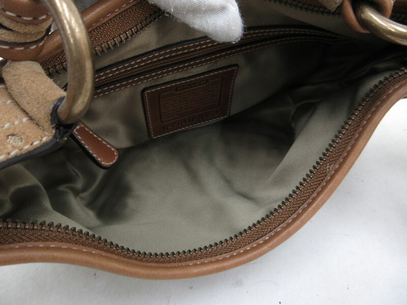 楽天市場】COACH(コーチ) ワンショルダーバッグ 9452 茶 ブラウン