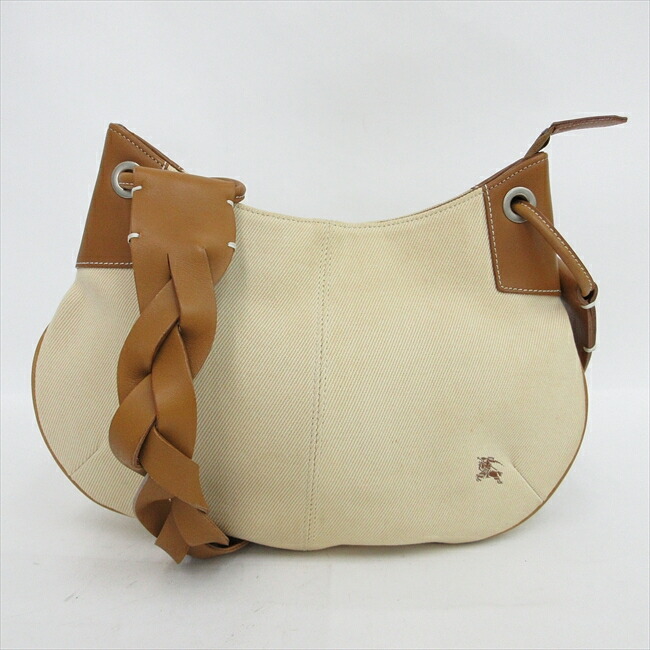 バーバリーブルーレーベル ワンショルダー ショルダーバッグ ベージュ