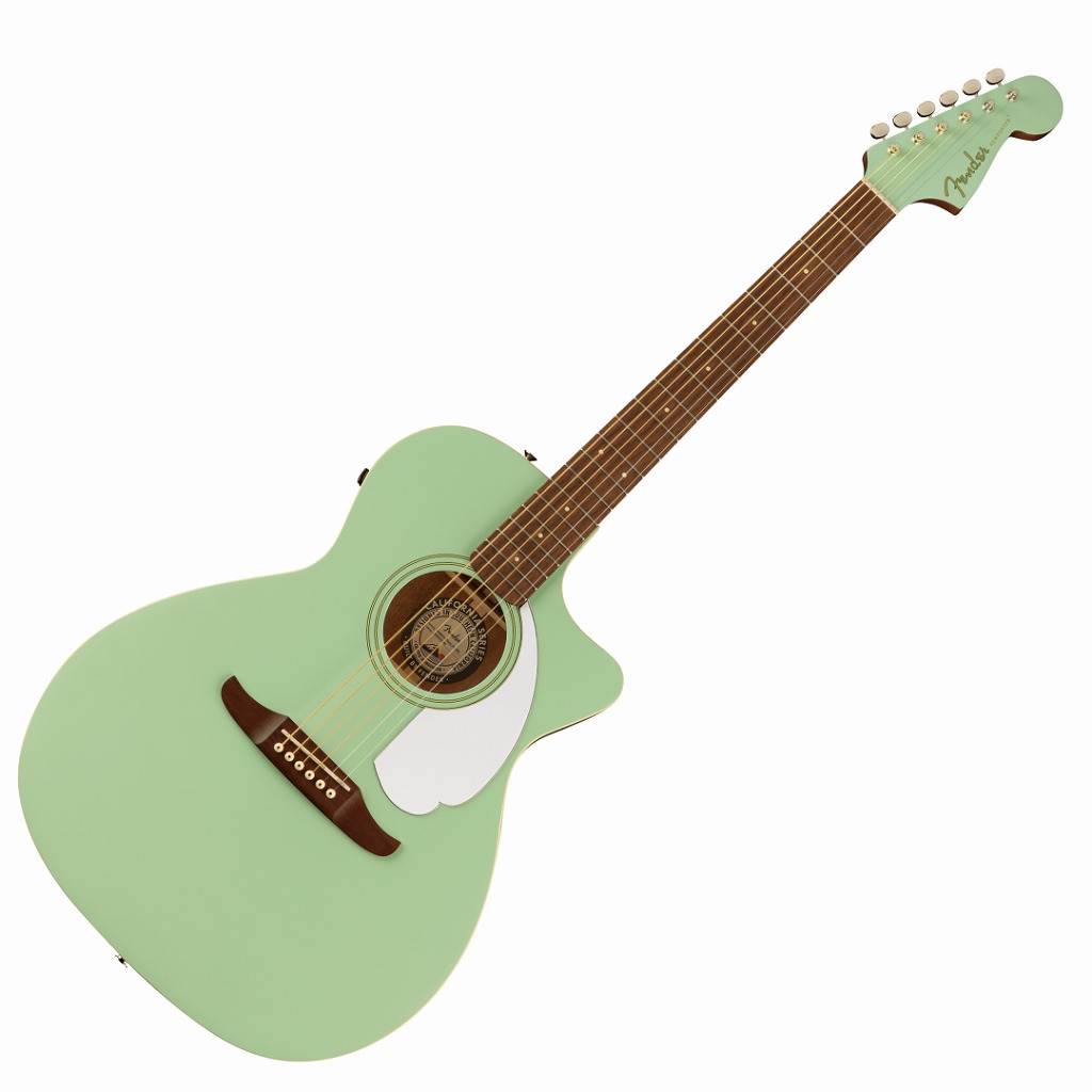 楽天市場】FENDER NEWPORTER PLAYER Surf Greenフェンダー アコギ