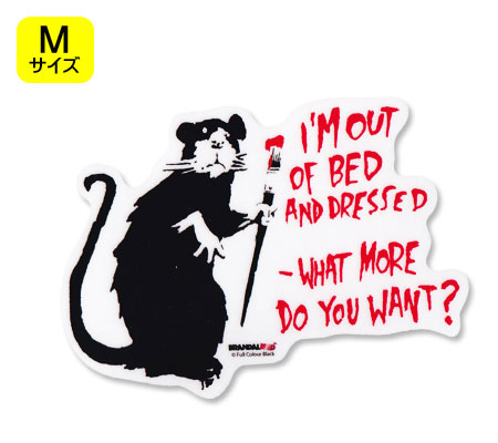 楽天市場】バンクシー ステッカー シール パソコン ウォールステッカー