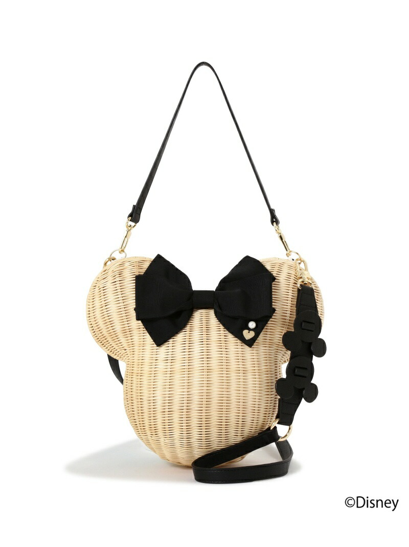 楽天市場】[Mickey&Minnieシリーズ]ラタンポシェット JILL by JILL