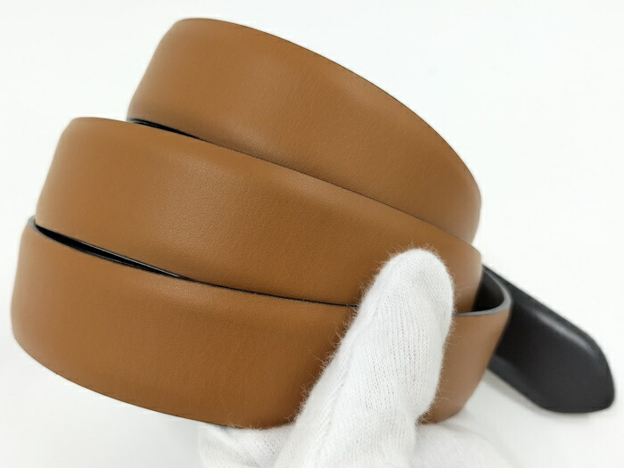 楽天市場】【中古】FENDI ベルト レザー ブラウン ゴールド金具