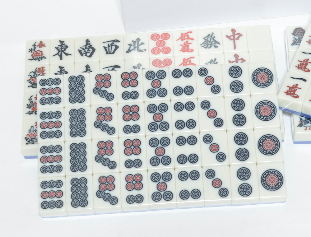 楽天市場】Gorilla全自動麻雀卓 28mm牌2セット 赤牌・点棒静音日本語