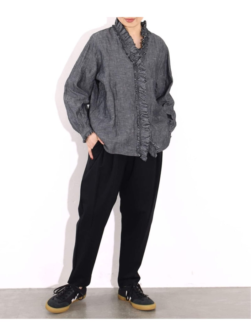 楽天市場】CLシャンブレー フリルブラウス journal standard luxe