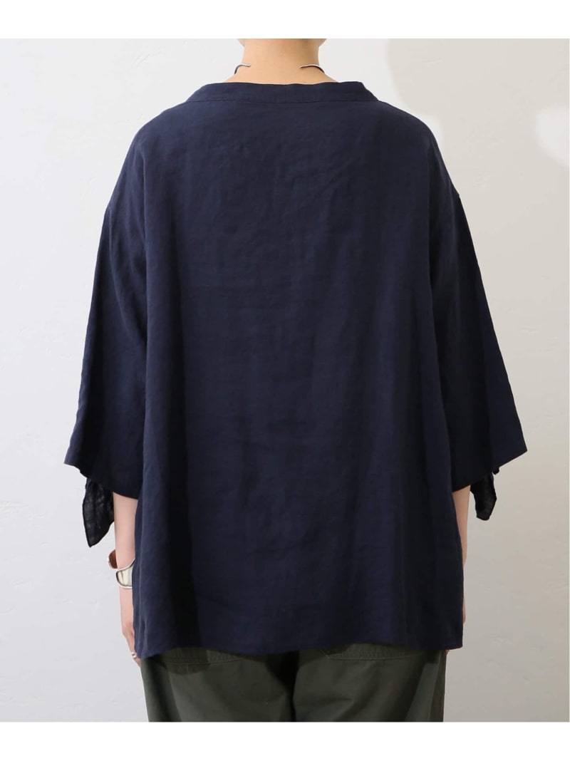 楽天市場】フレンチリネン フリルプルブラウス journal standard luxe