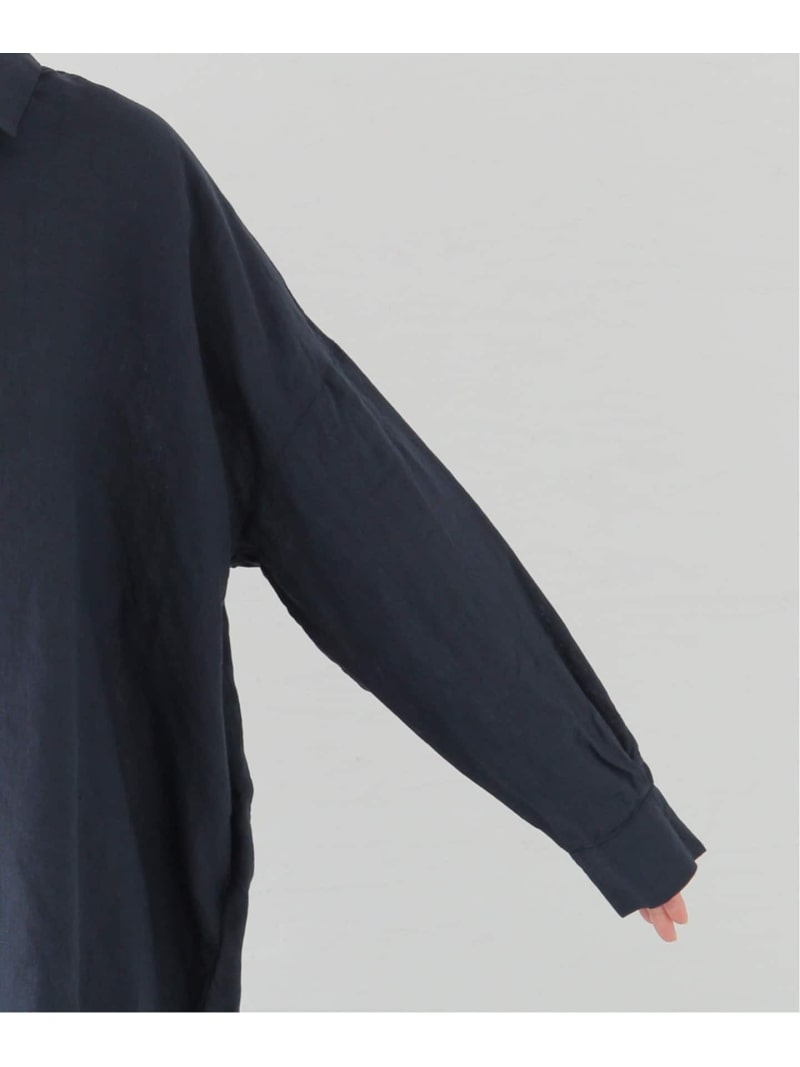 楽天市場】【SALE／30%OFF】40リネン チュニックシャツ journal