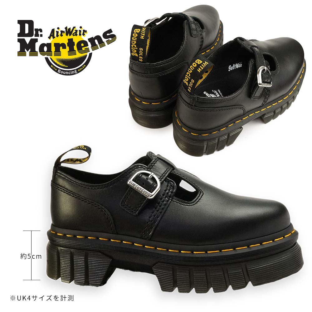 楽天市場】ドクターマーチン Dr.MARTENS Audrick T Bar レディース T