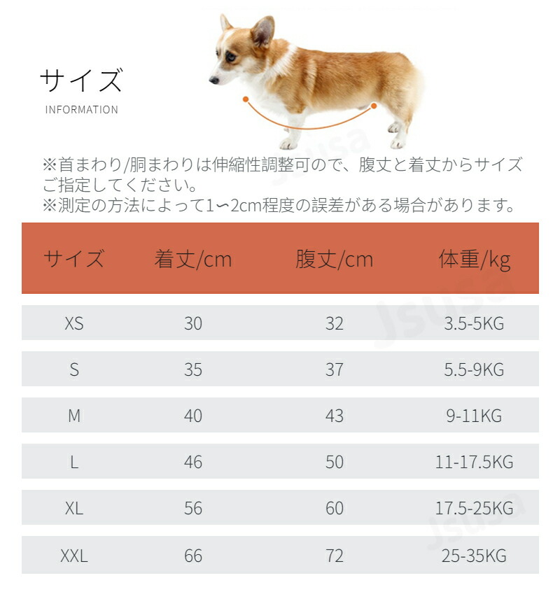 楽天市場】【楽天1位】4-35KG適用コーギー用泥よけエプロン レイン